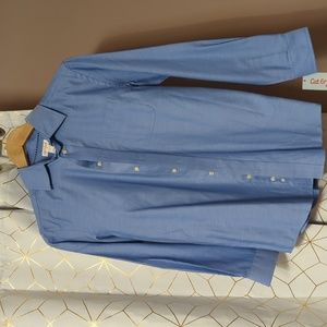 Boys size 12/14 NWT Cat & Jack Blue Dress Shirt